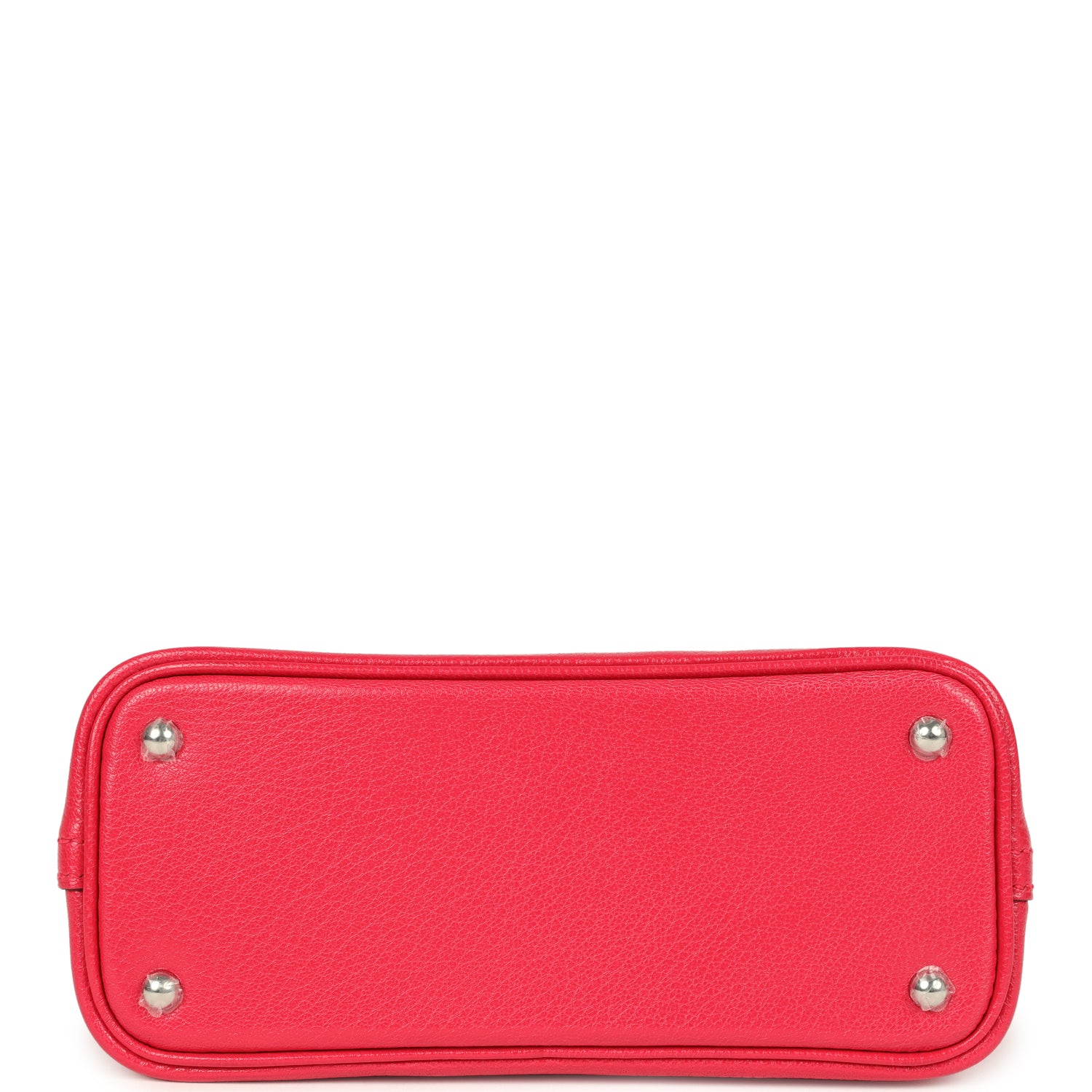 Hermes Mini 1923 Bolide Rose Extreme Chevre Chamkila Palladium Hardware