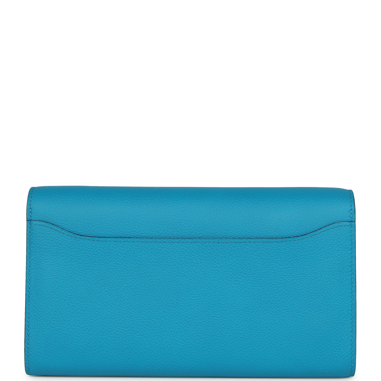 Hermes Constance Wallet To Go Bleu Frida Evercolor Palladium Hardware