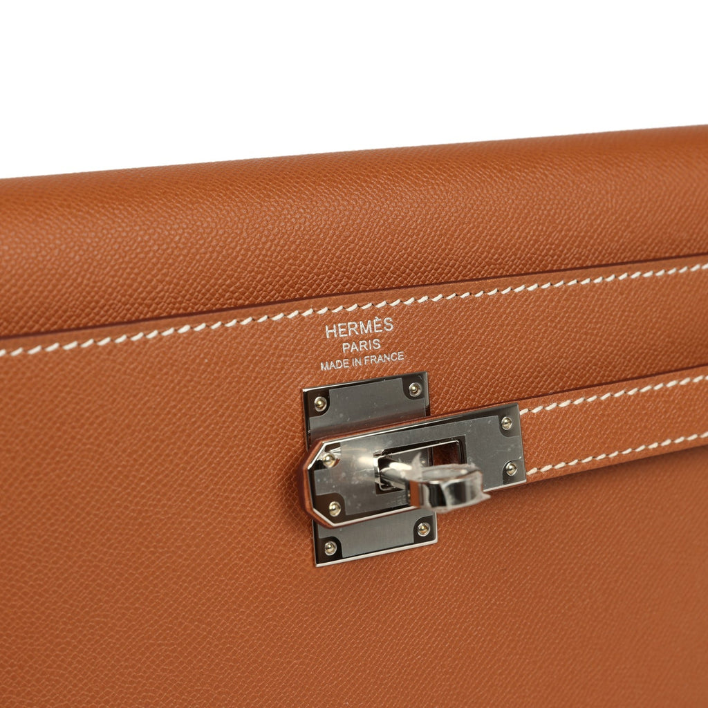 Hermes Kelly Elan Gold Madame Palladium Hardware