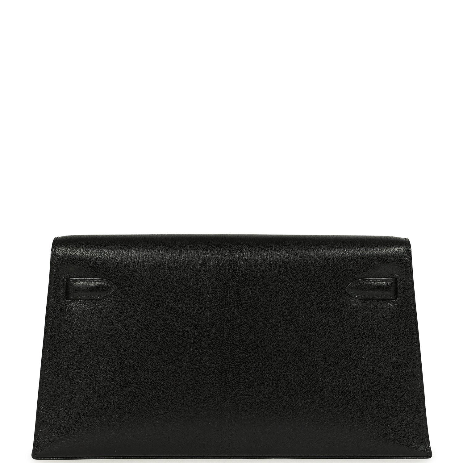 Hermes Kelly Elan Black Chevre Chamkila Permabrass Hardware