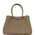 Hermes Garden Party Neo 23 Etoupe Negonda Palladium Hardware