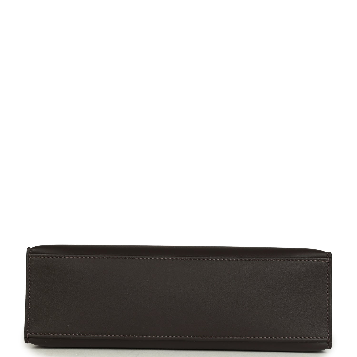 Hermes Kelly Pochette Bai-Brun Swift Gold Hardware