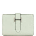 Hermes Bearn Mini Wallet Vert PepperNew Chevre Mysore Palladium Hardware