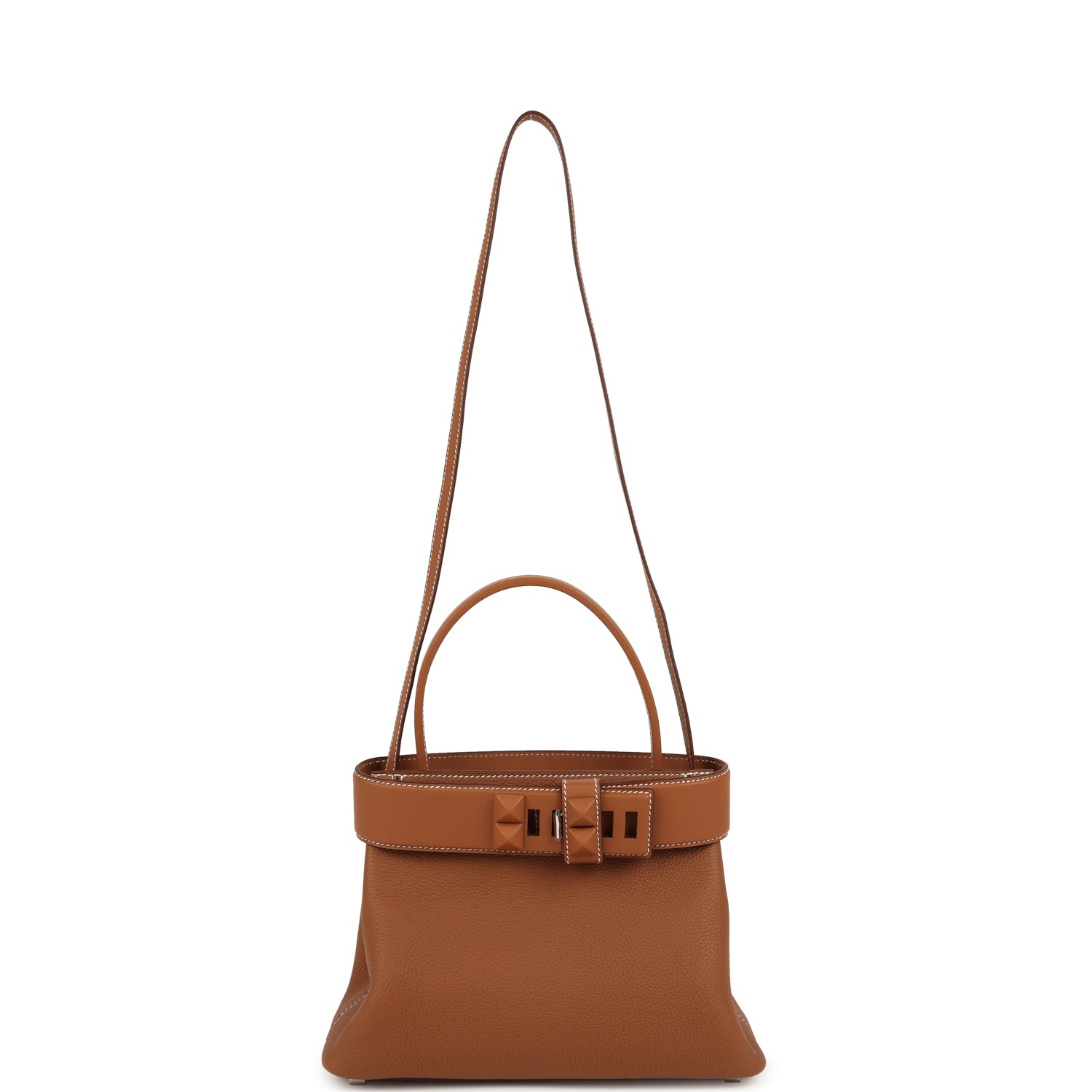 Hermes Medor Bag Gold Togo and Swift Palladium Hardware
