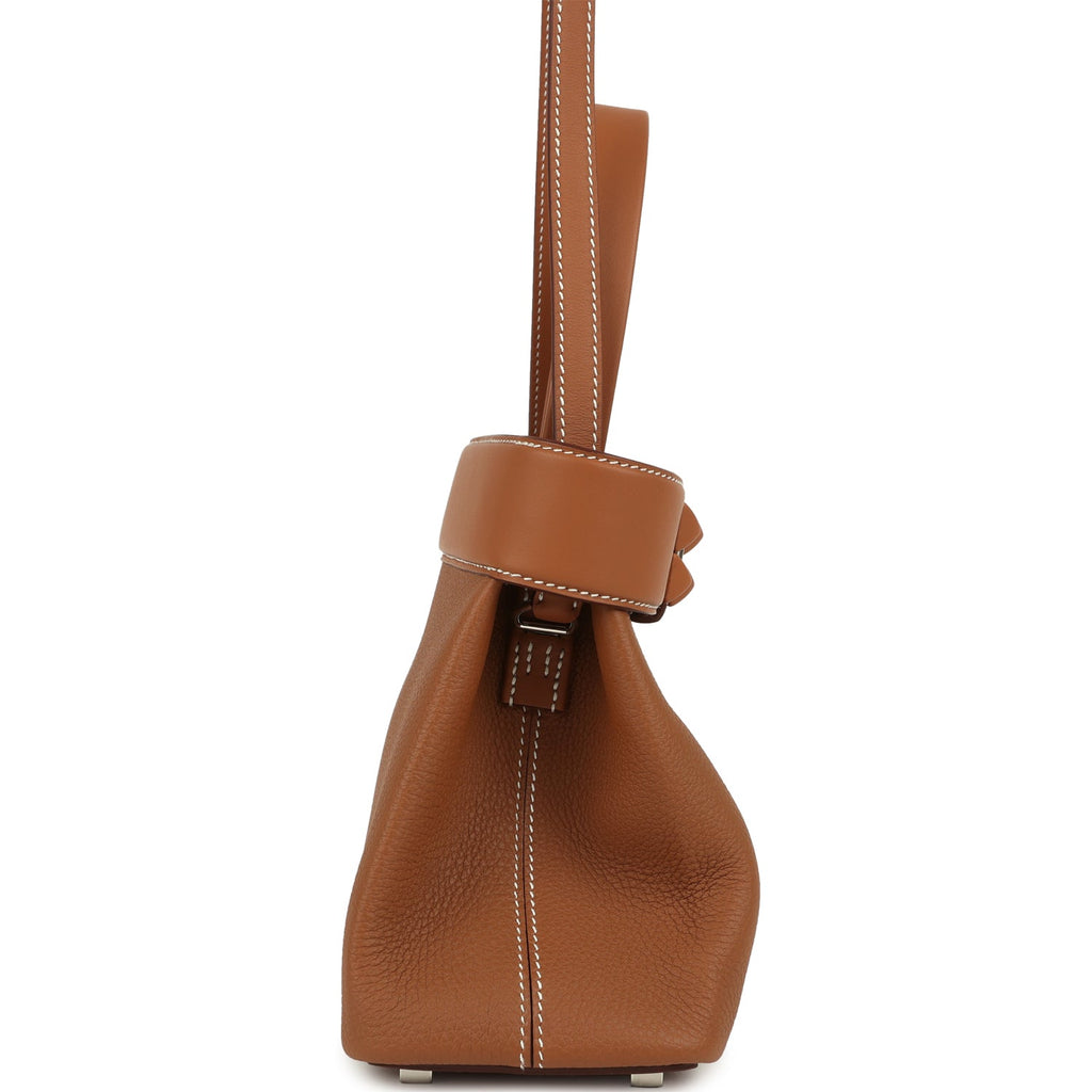 Hermes Medor Bag Gold Togo and Swift Palladium Hardware