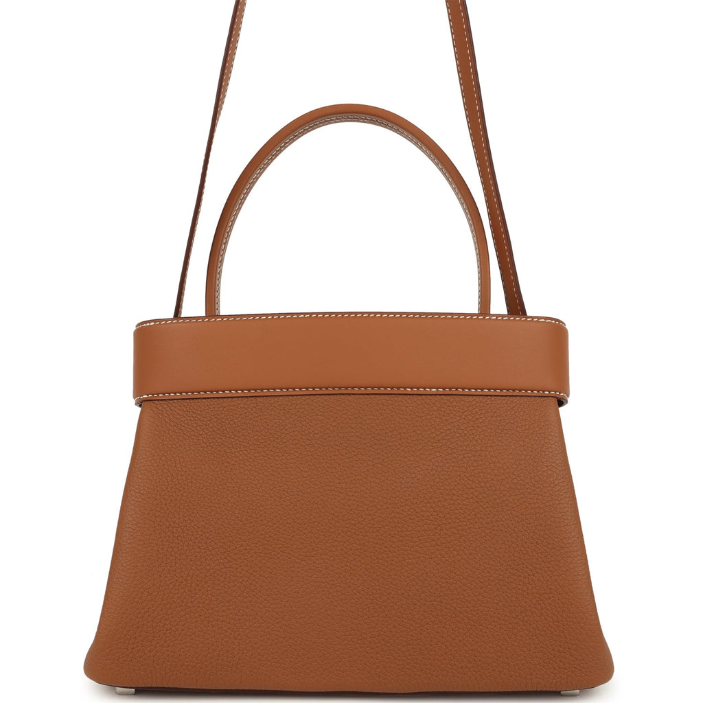 Hermes Medor Bag Gold Togo and Swift Palladium Hardware
