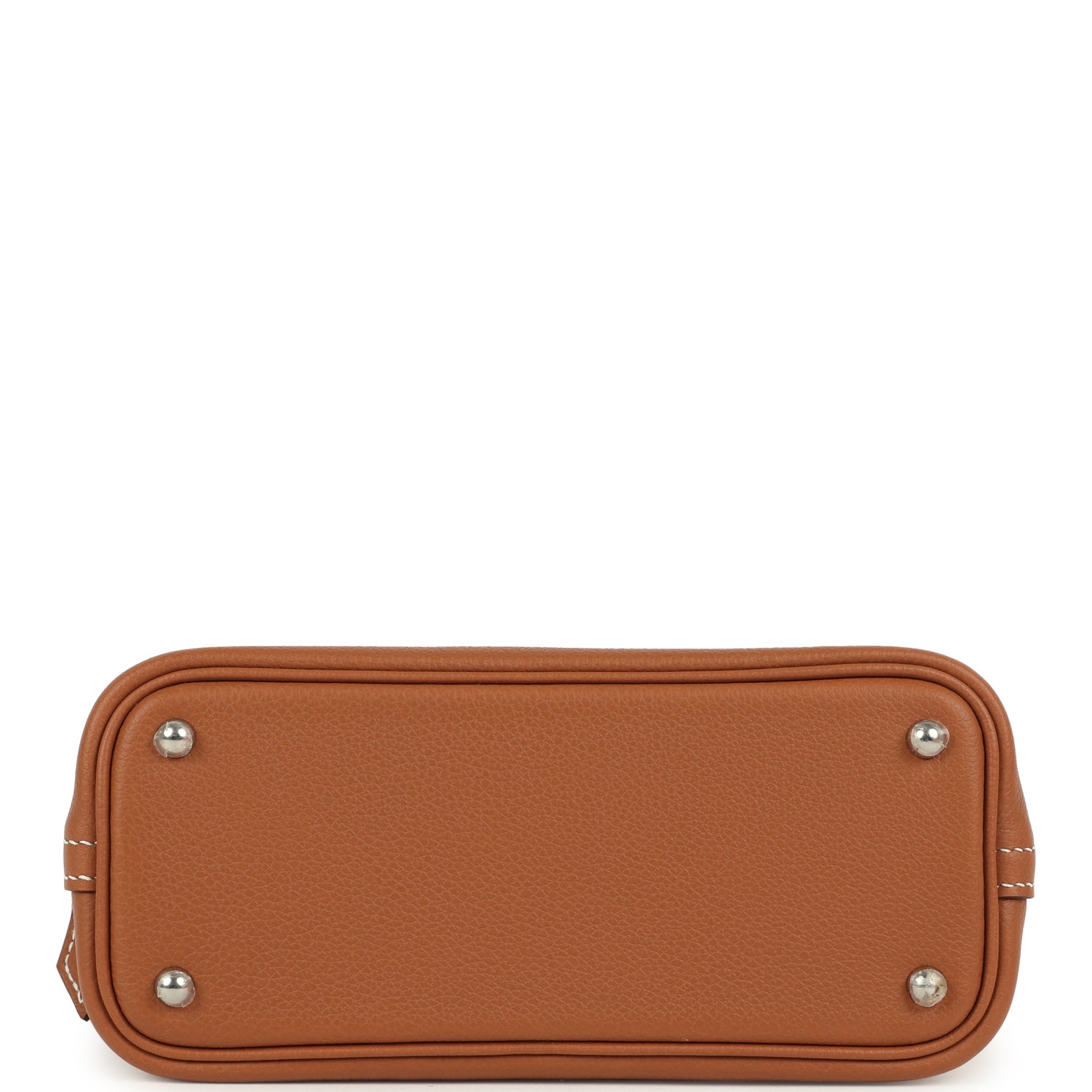 Hermes 1923 Bolide Mini Gold Evercolor Palladium Hardware