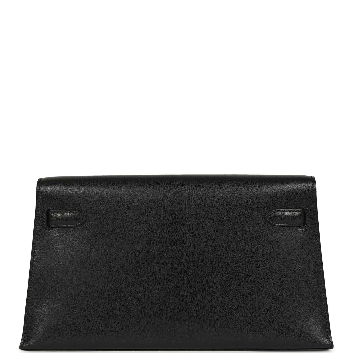 Hermes Kelly Elan Black Chevre Chamkila Gold Hardware