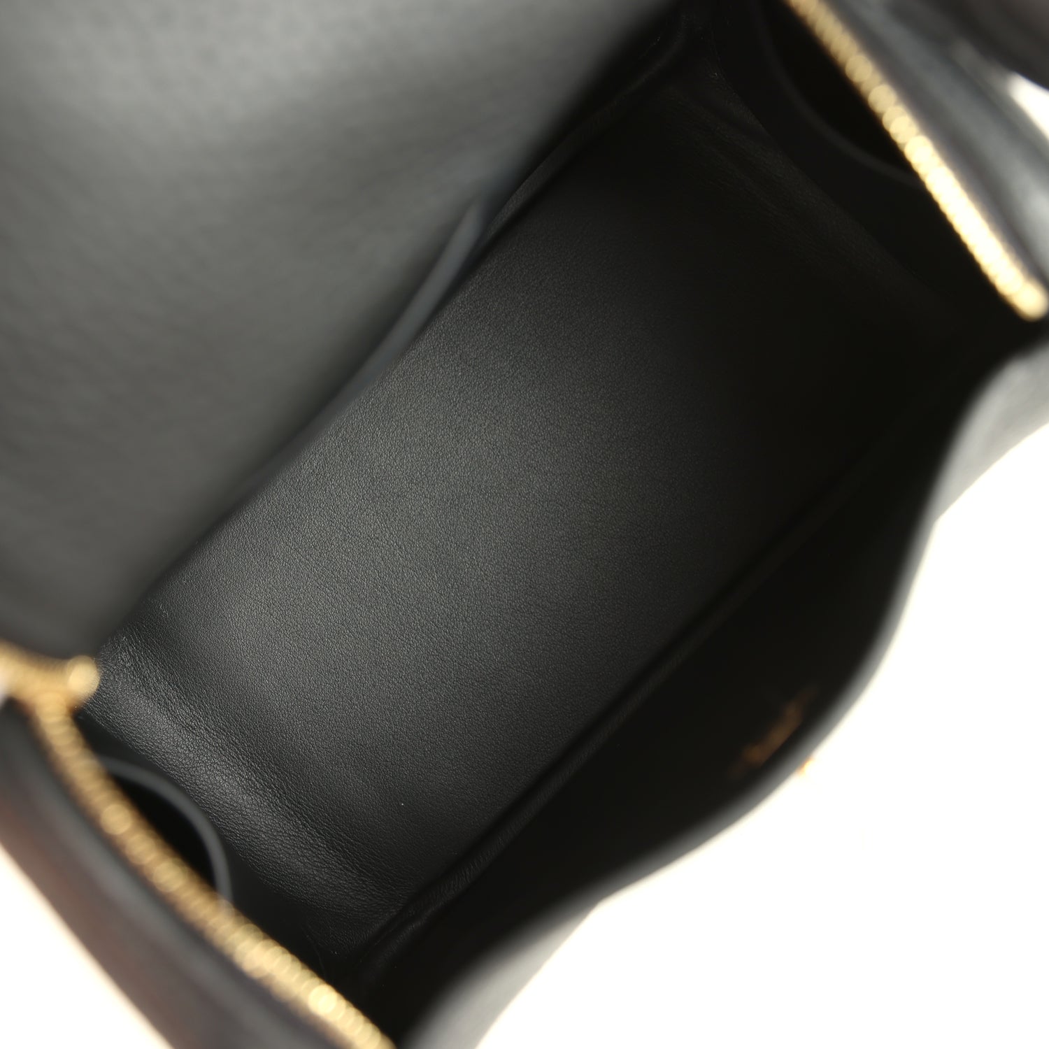 Hermes Mini Lindy II Black Clemence Gold Hardware