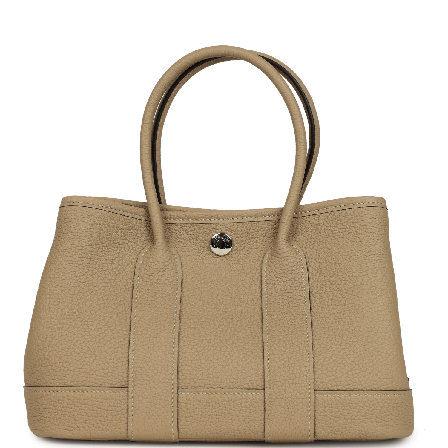 Hermes Garden Party Neo 23 Trench Negonda Palladium Hardware