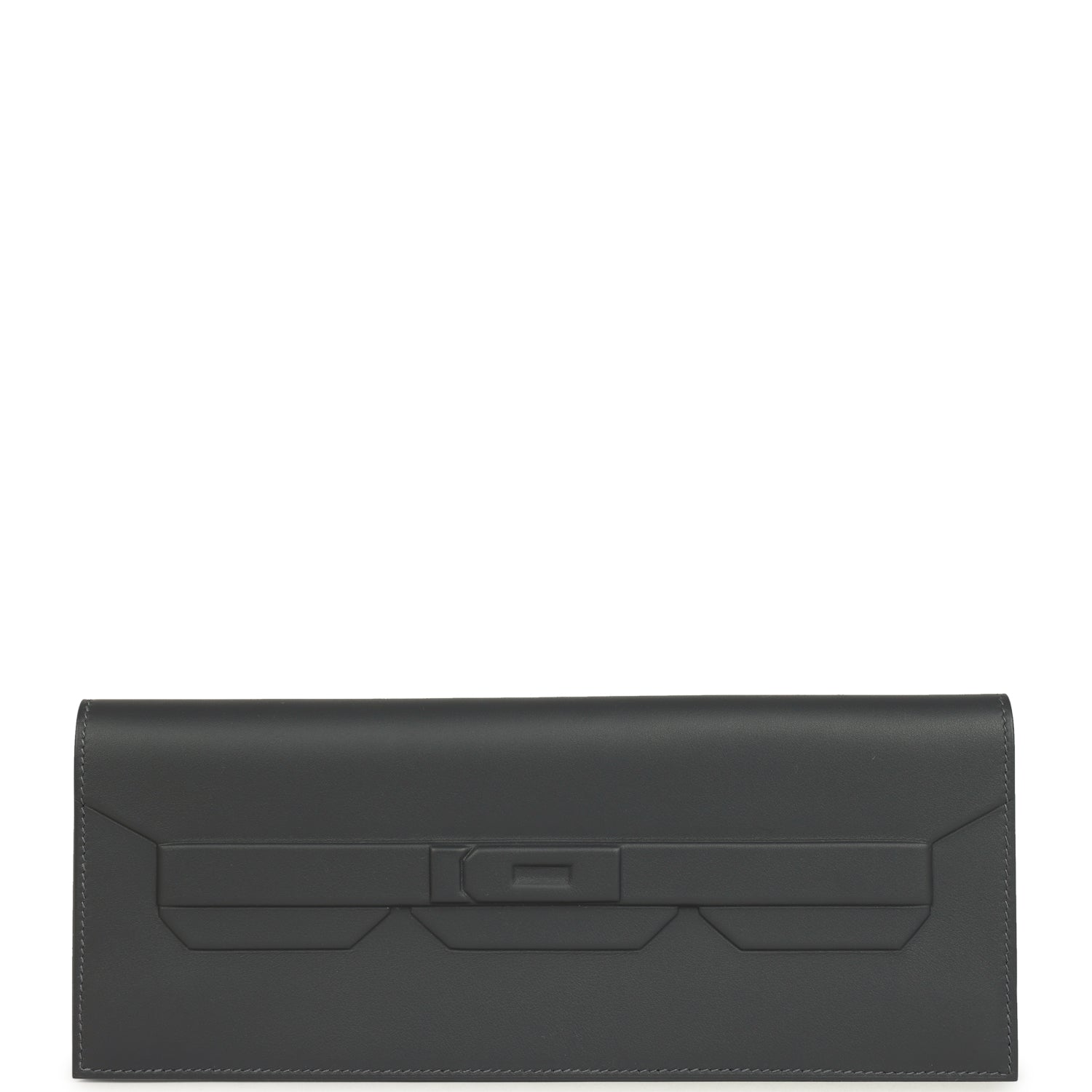 Hermes Shadow Birkin Clutch Ardoise Swift