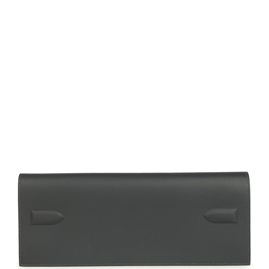 Hermes Shadow Birkin Clutch Ardoise Swift