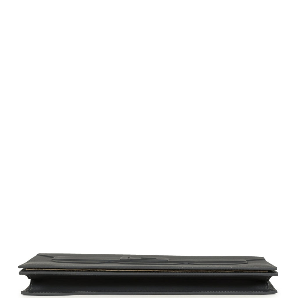 Hermes Shadow Birkin Clutch Ardoise Swift
