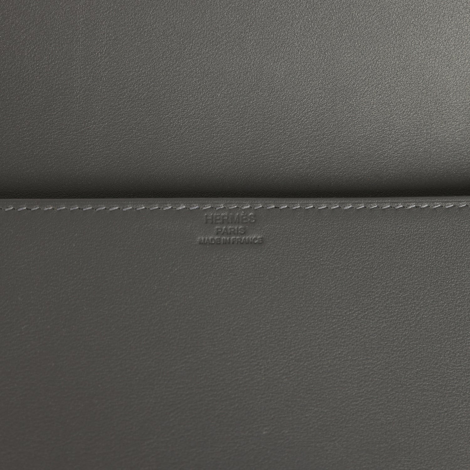 Hermes Shadow Birkin Clutch Ardoise Swift