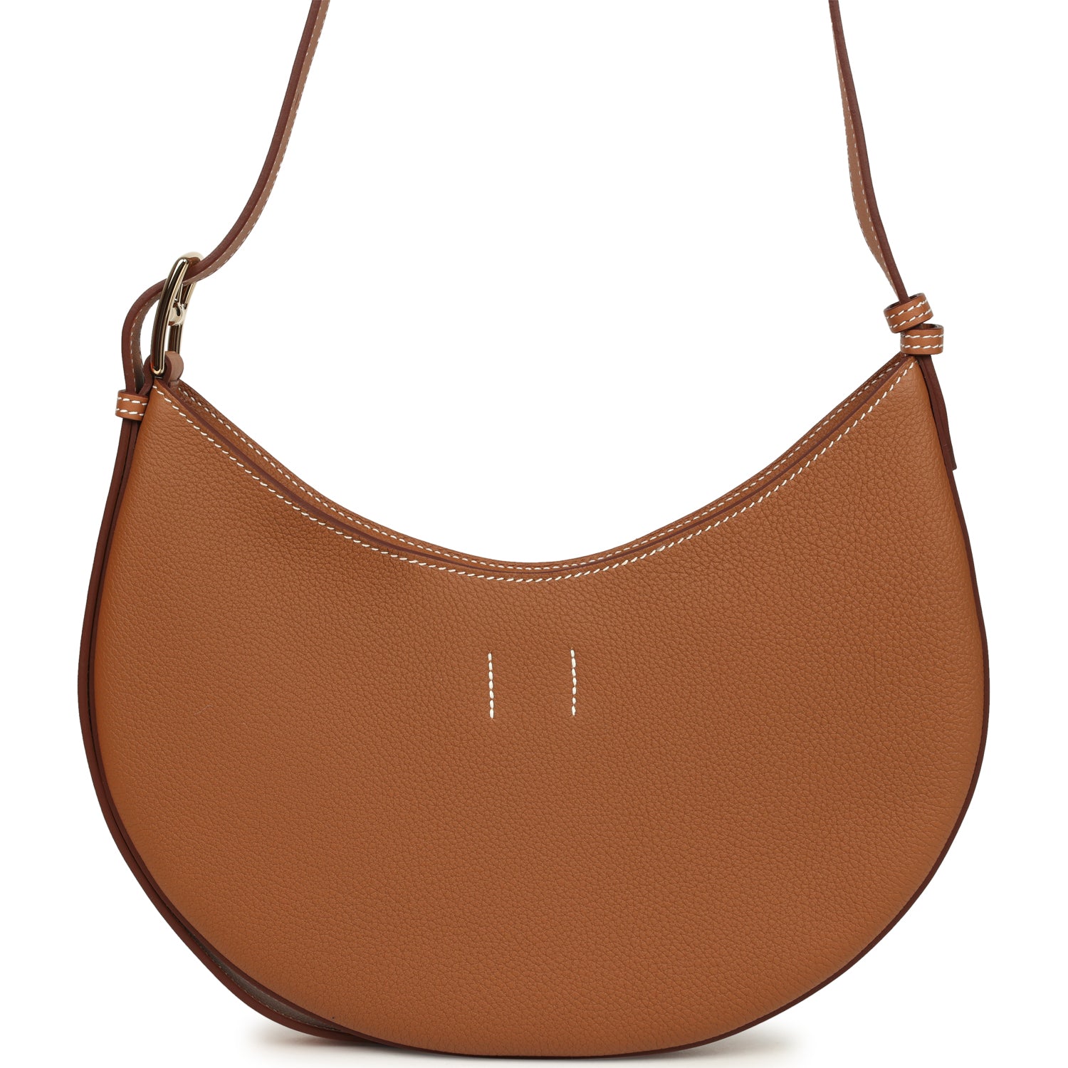 Hermes P'tit Arcon Bag Gold Togo and Swift Permabrass Hardware