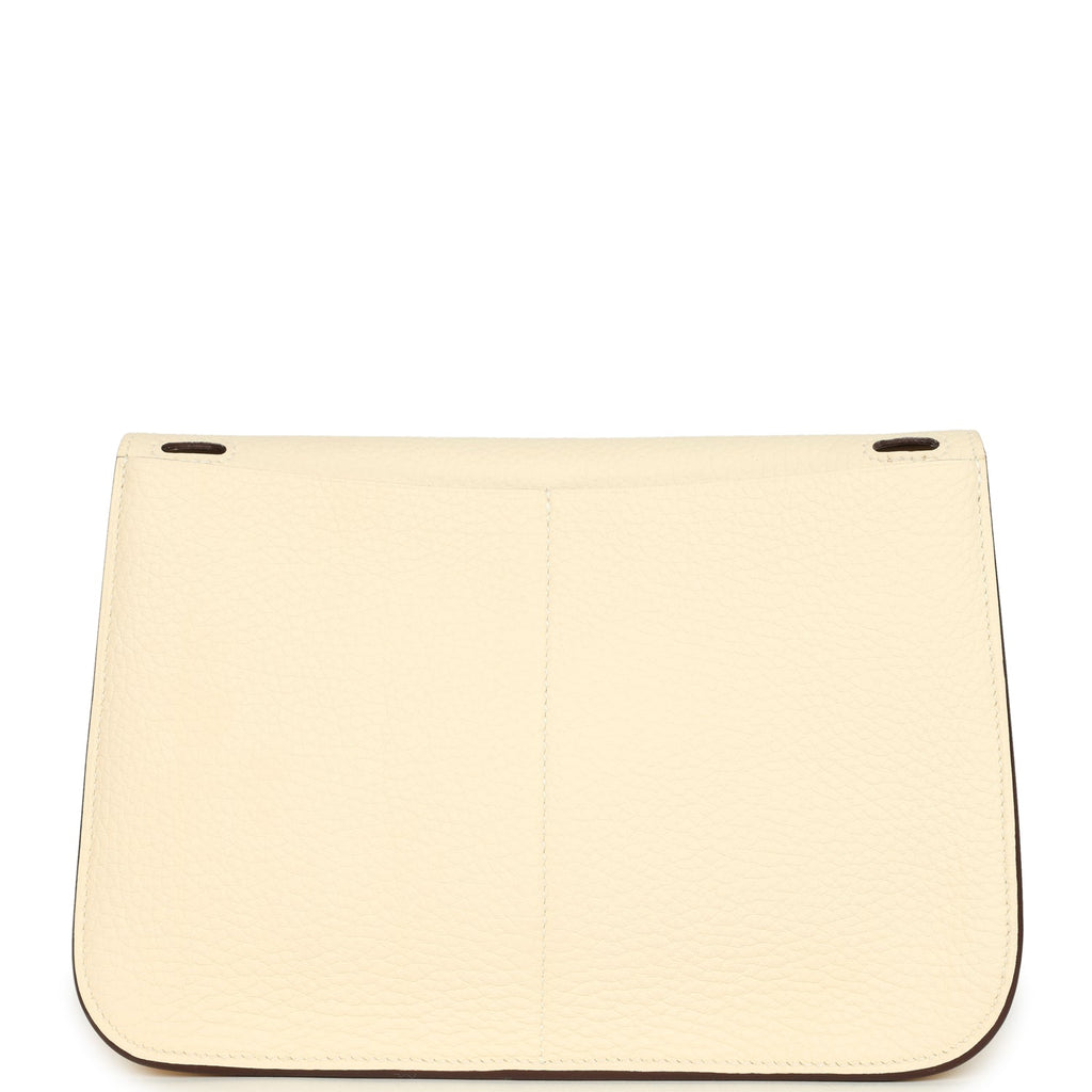 Hermes Halzan 25 Nata Clemence Gold Hardware