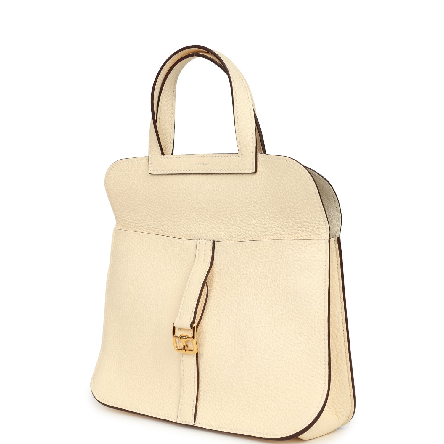 Hermes Halzan 25 Nata Clemence Gold Hardware