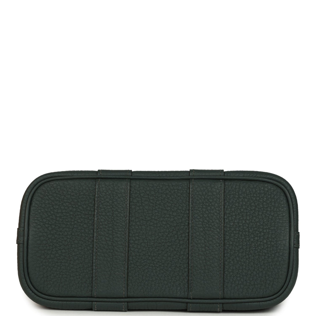 Hermes Garden Party Neo 23 Vert Mangrove Negonda Palladium Hardware