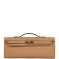 Hermes Kelly Cut Chai Swift Gold Hardware