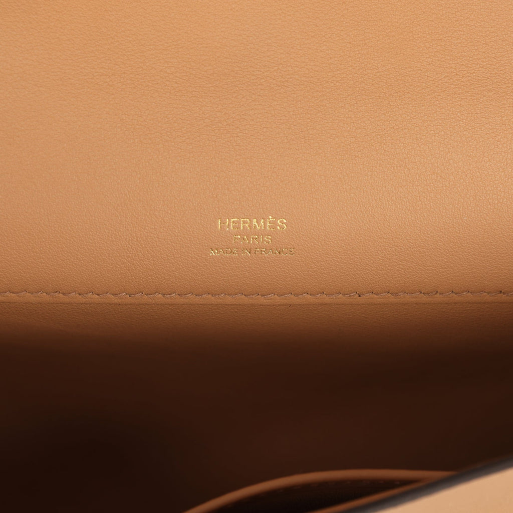 Hermes Kelly Cut Chai Swift Gold Hardware