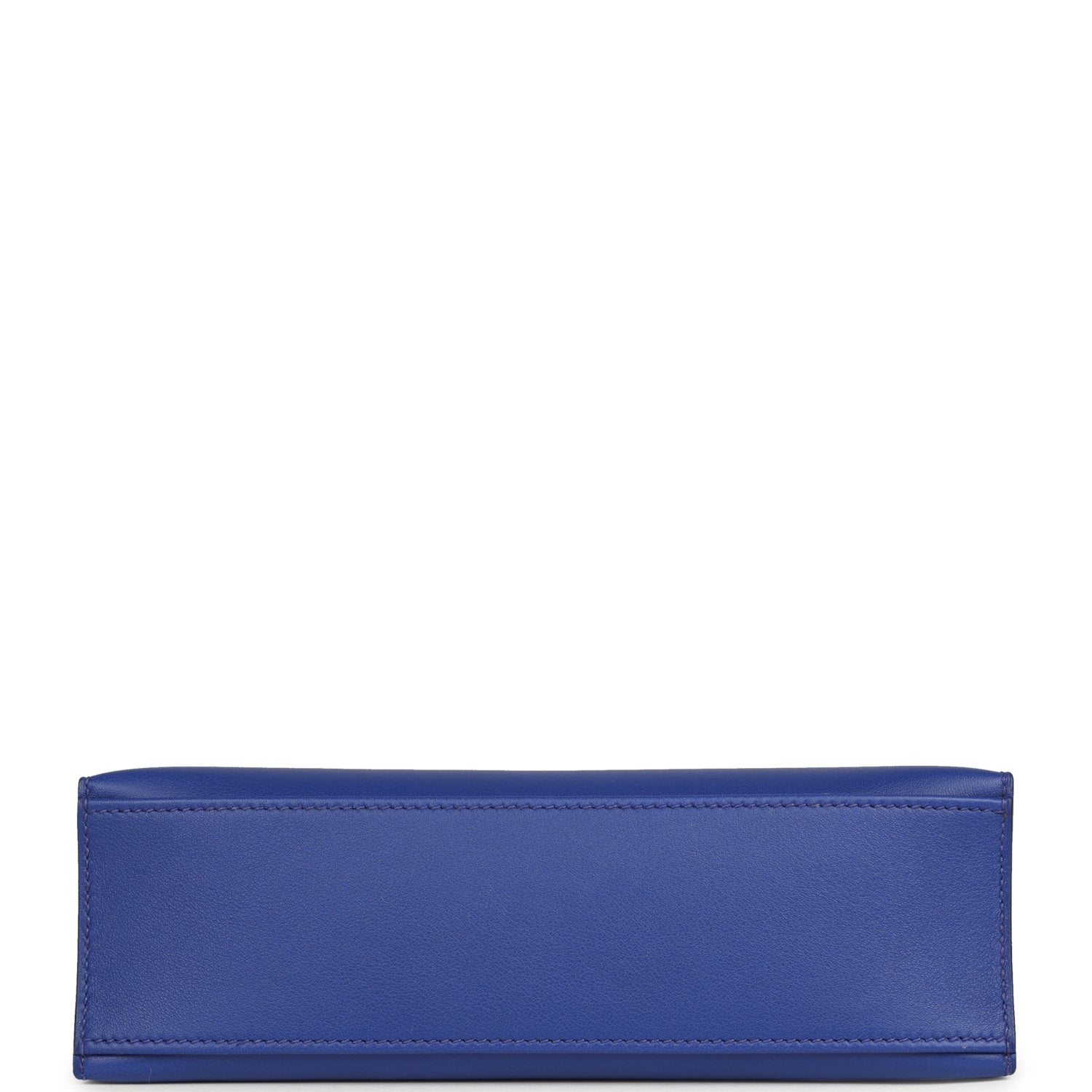 Hermes Kelly Pochette Bleu Electric Swift Gold Hardware