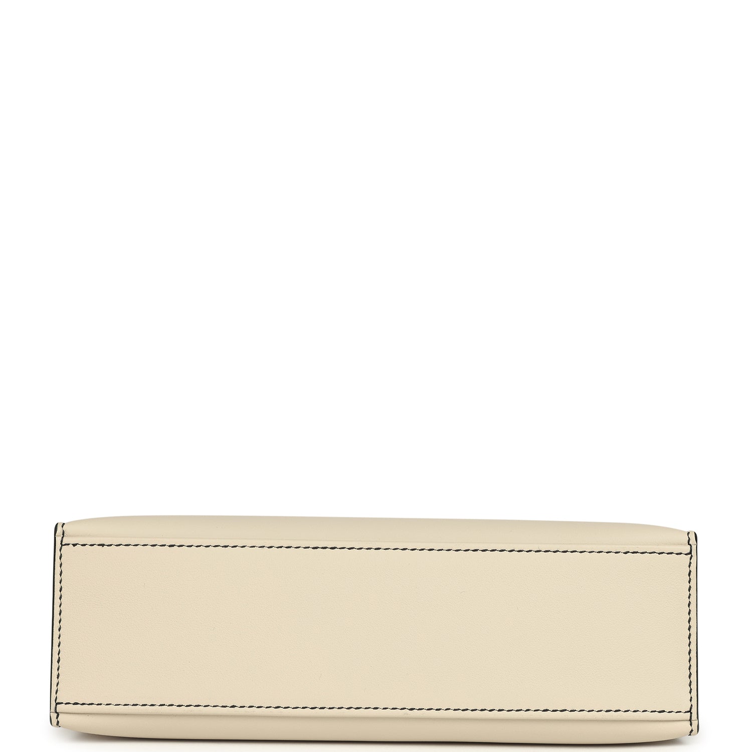 Hermes Special Order (HSS) Kelly Pochette Beton and Black Swift Palladium Hardware