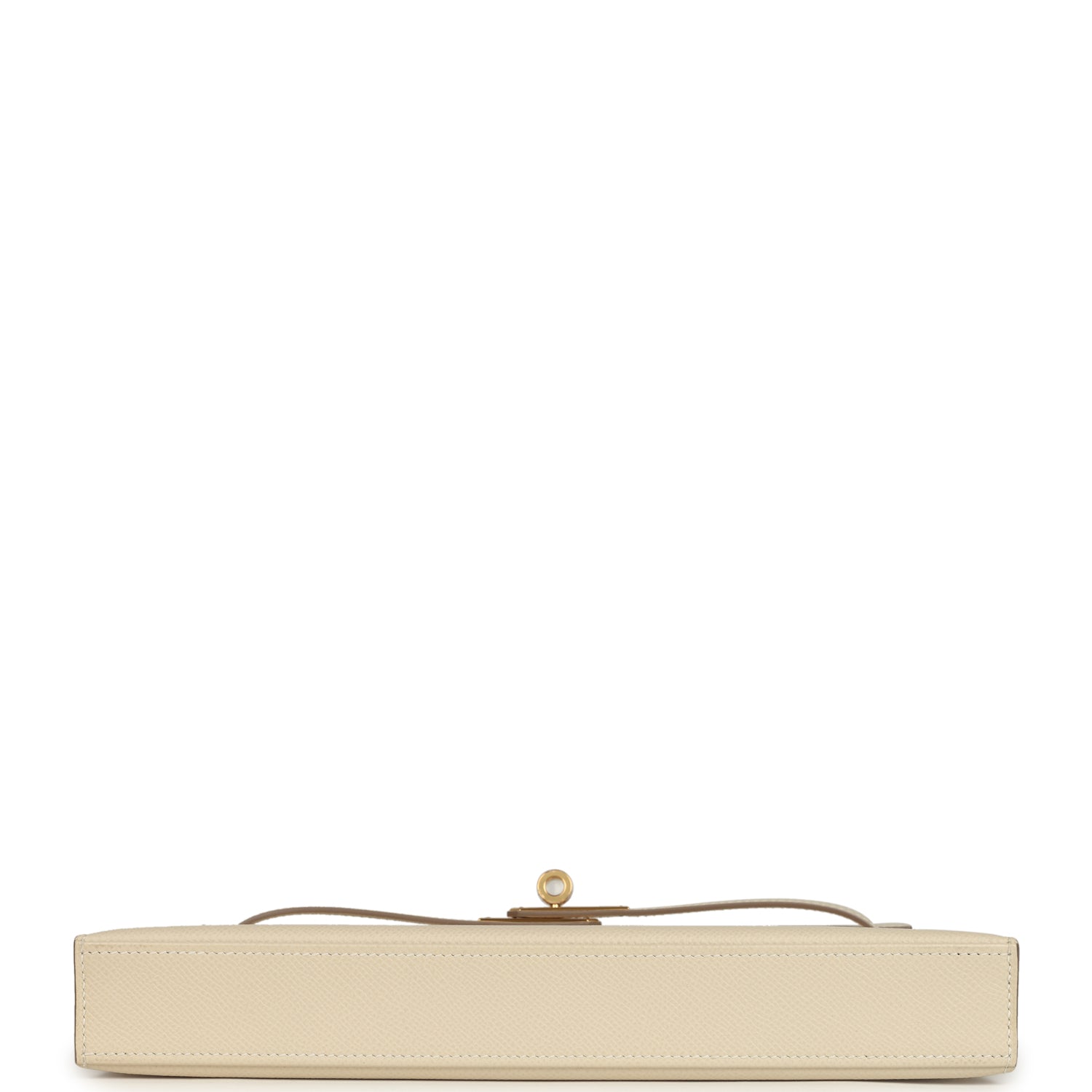 Hermes Kelly Elan Craie Epsom Gold Hardware