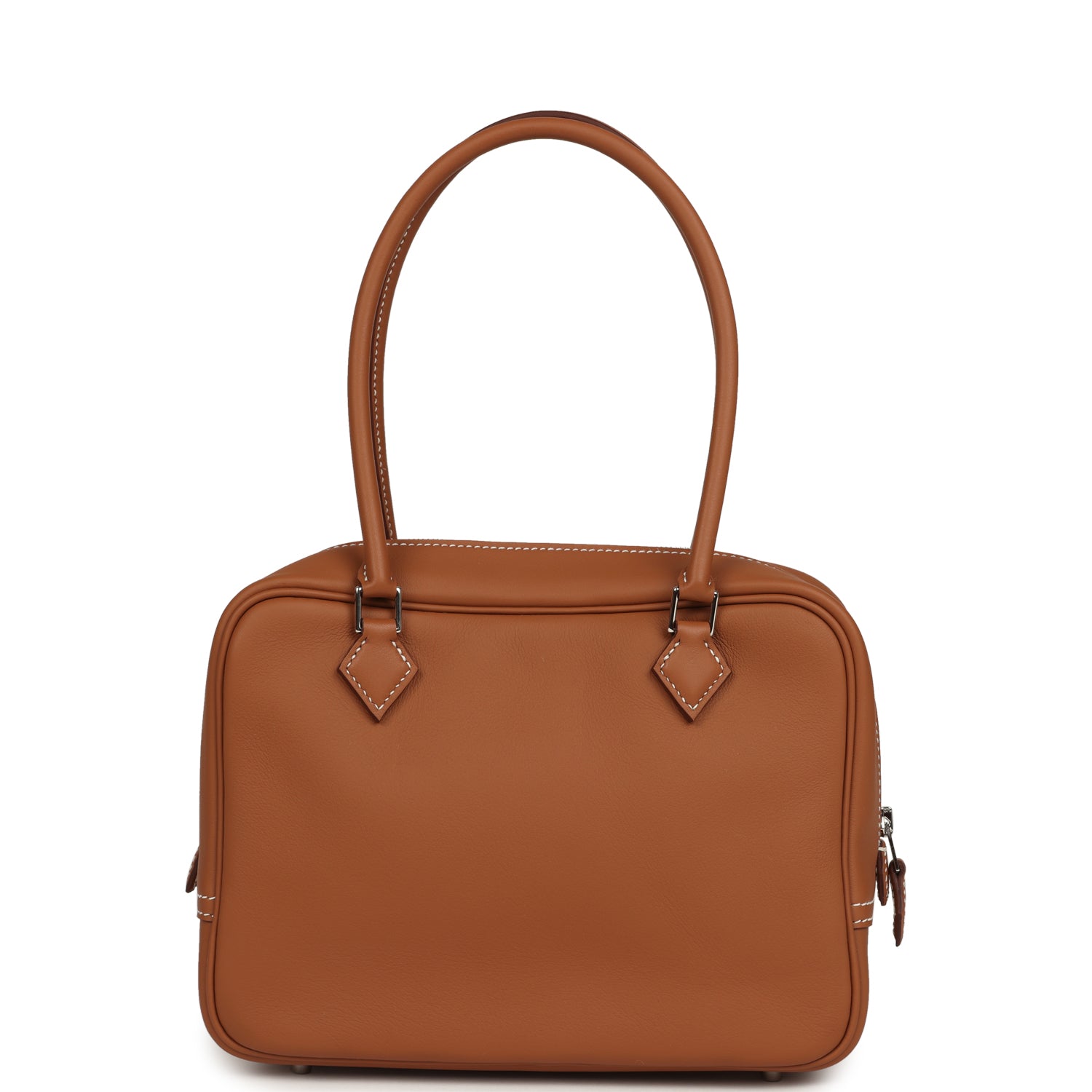 Hermes Mini Plume 21 Bag Gold Swift Palladium Hardware