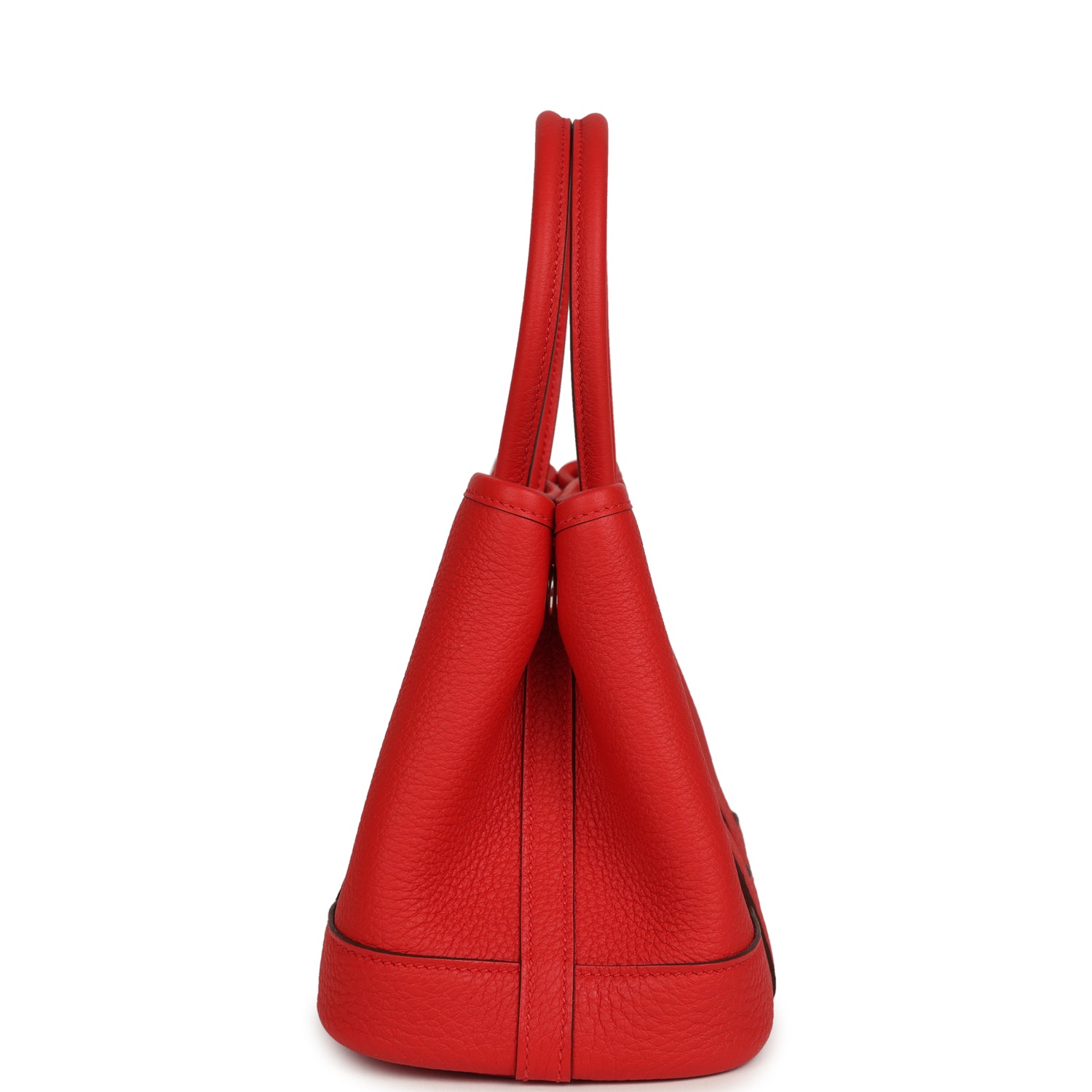 Hermes Garden Party Neo 23 Rouge De Coeur Togo Palladium Hardware