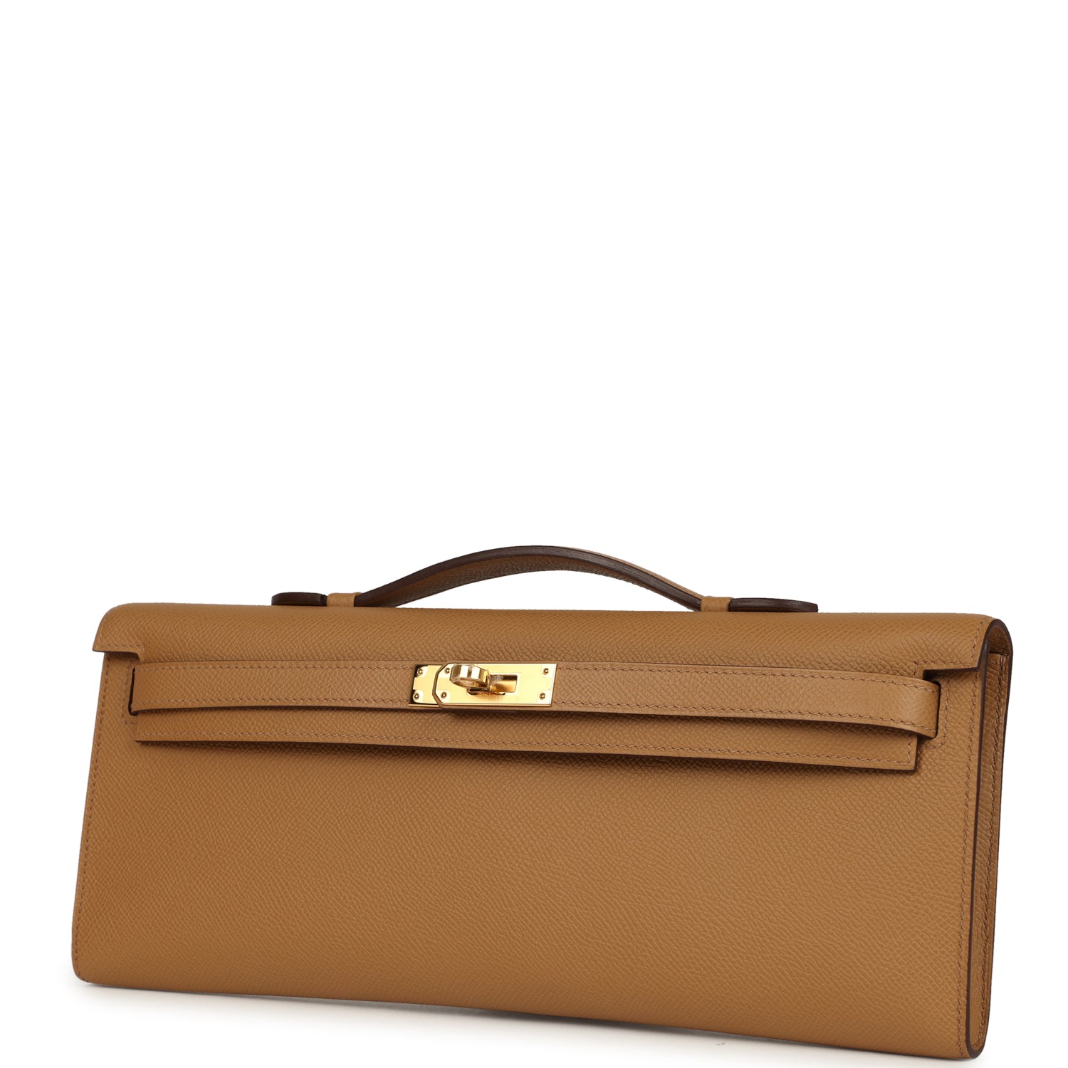 Hermes Kelly Cut Biscuit Epsom Gold Hardware