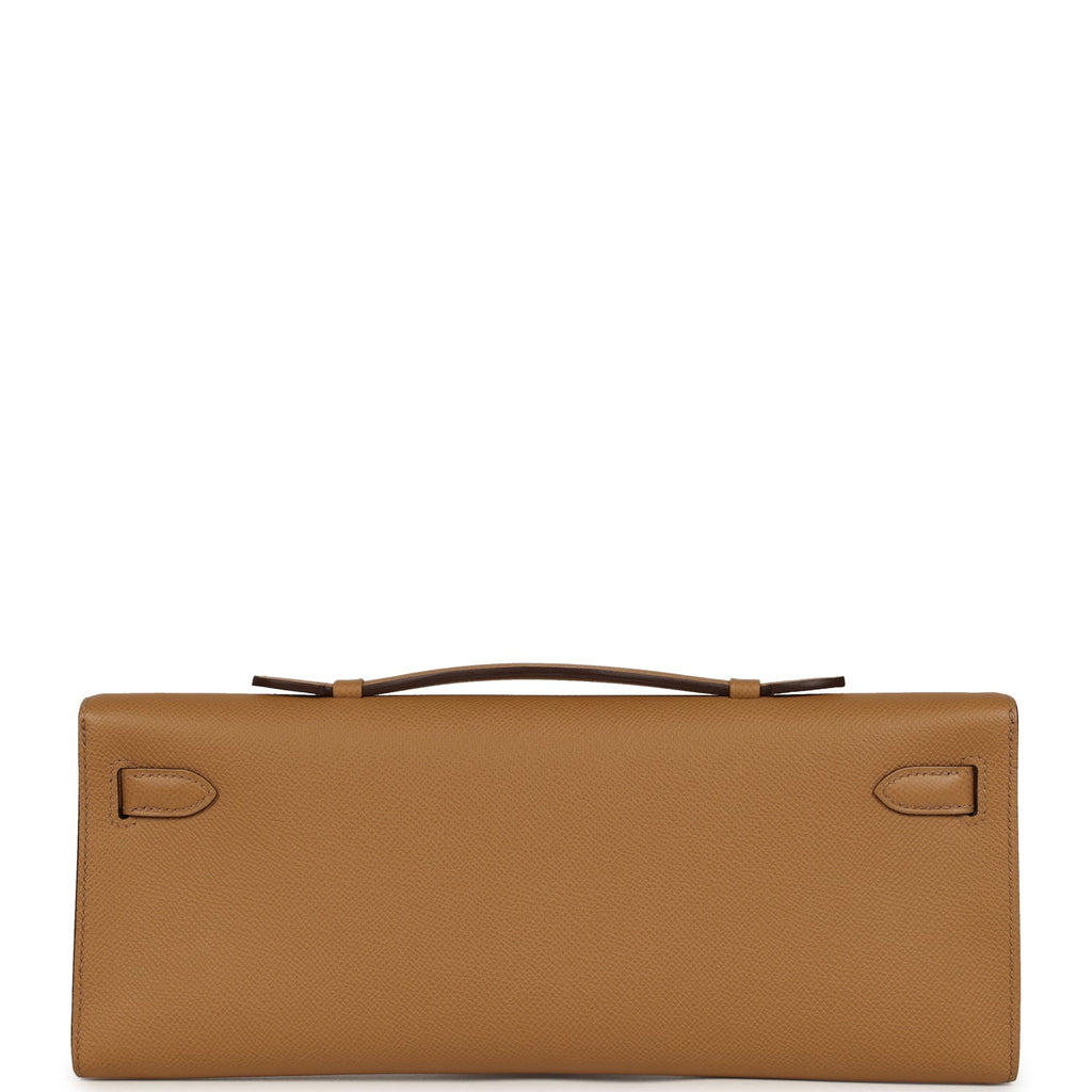 Hermes Kelly Cut Biscuit Epsom Gold Hardware