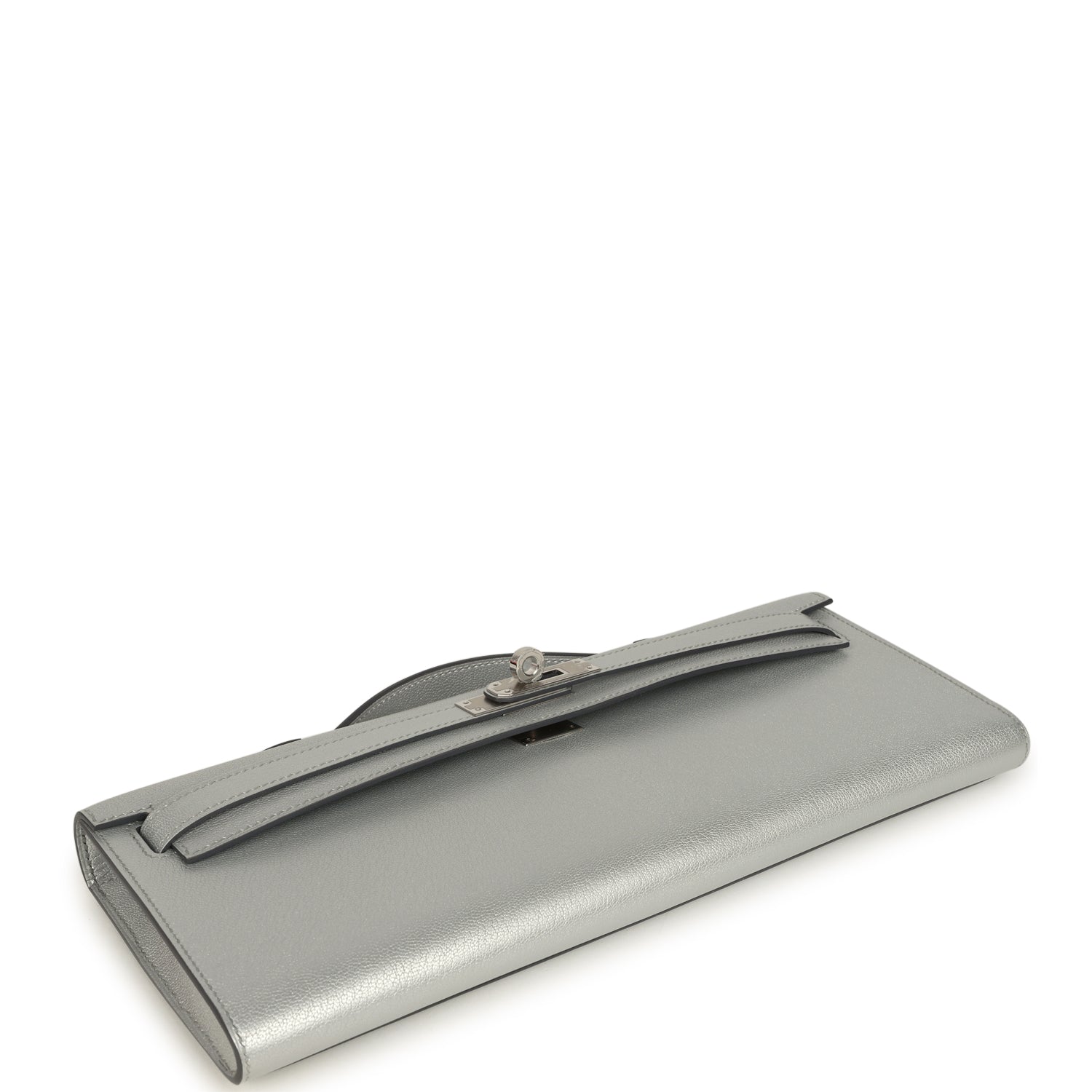 Hermes Kelly Cut Argent Chevre Chamkilight Palladium Hardware Payment 2 of 2 for JJ only