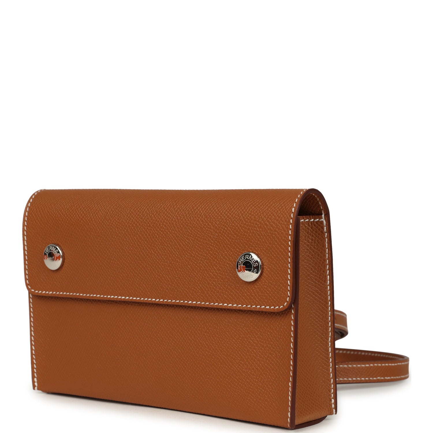 Hermes Hermesnap Wallet Gold Epsom Palladium Hardware
