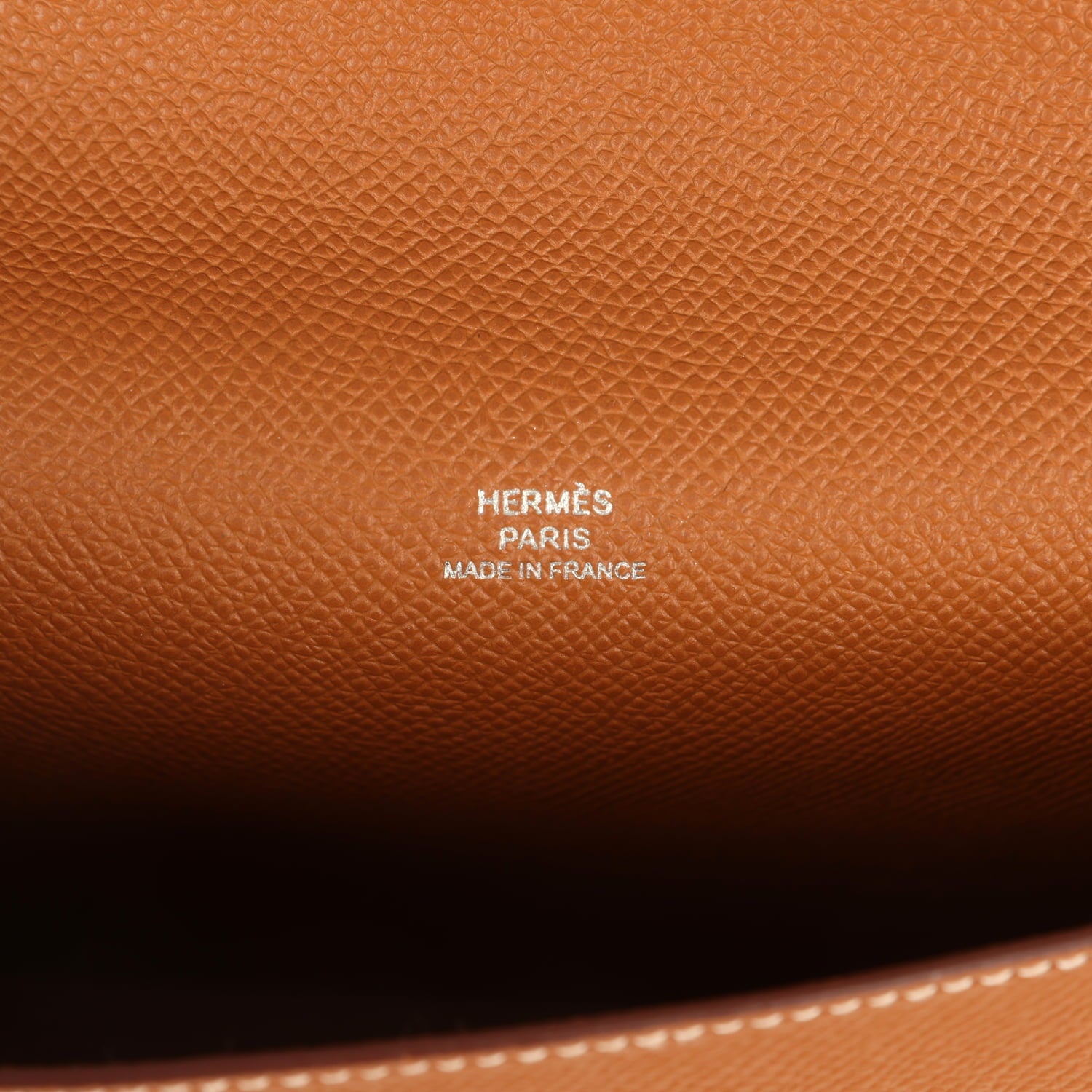 Hermes Hermesnap Wallet Gold Epsom Palladium Hardware