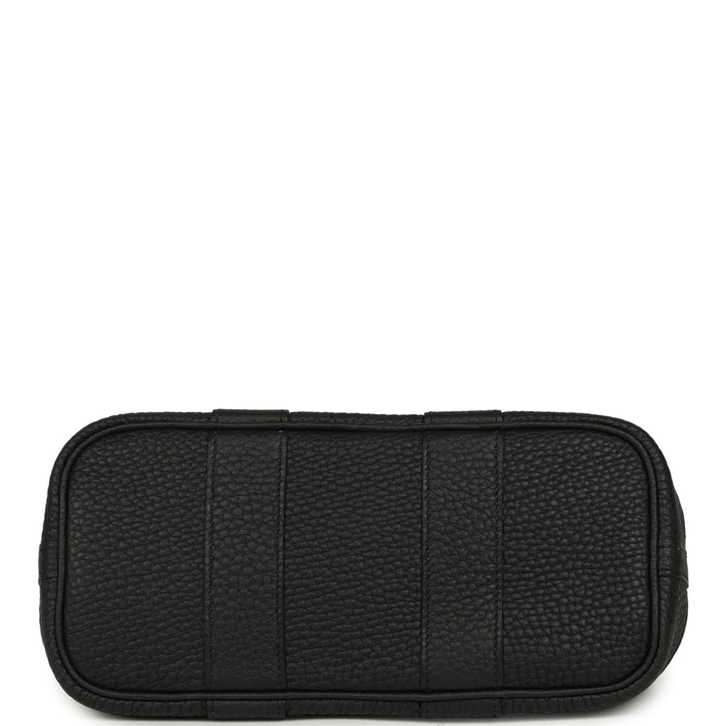 Hermes Garden Party Neo 23 Black Negonda Palladium Hardware