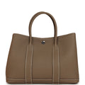 Hermes Garden Party 30 Etoupe Negonda Palladium Hardware