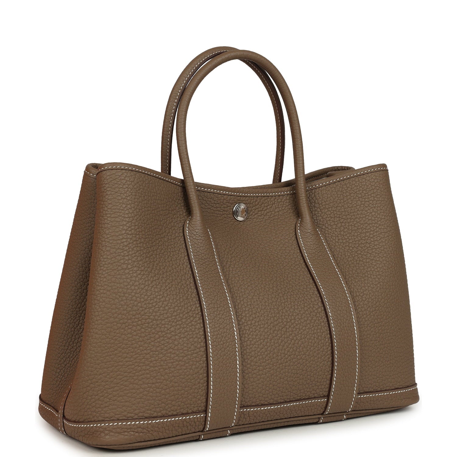 Hermes Garden Party 30 Etoupe Negonda Palladium Hardware