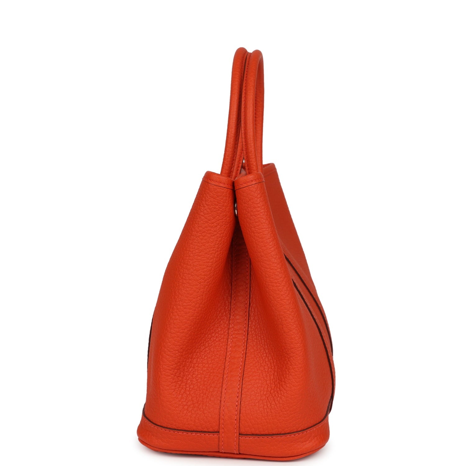 Hermes Garden Party 30 Capucine Negonda Palladium Hardware