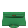 Hermes Kelly Elan Bambou Chevre Chamkila Gold Hardware