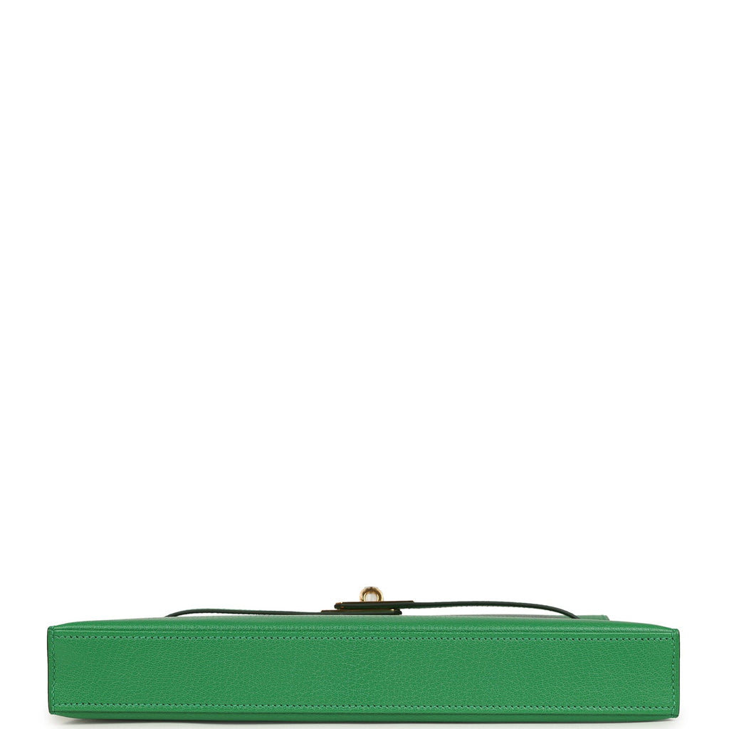 Hermes Kelly Elan Bambou Chevre Chamkila Gold Hardware