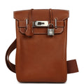 Hermes HAC A Dos PM Backpack Fauve Barenia Faubourg Palladium Hardware