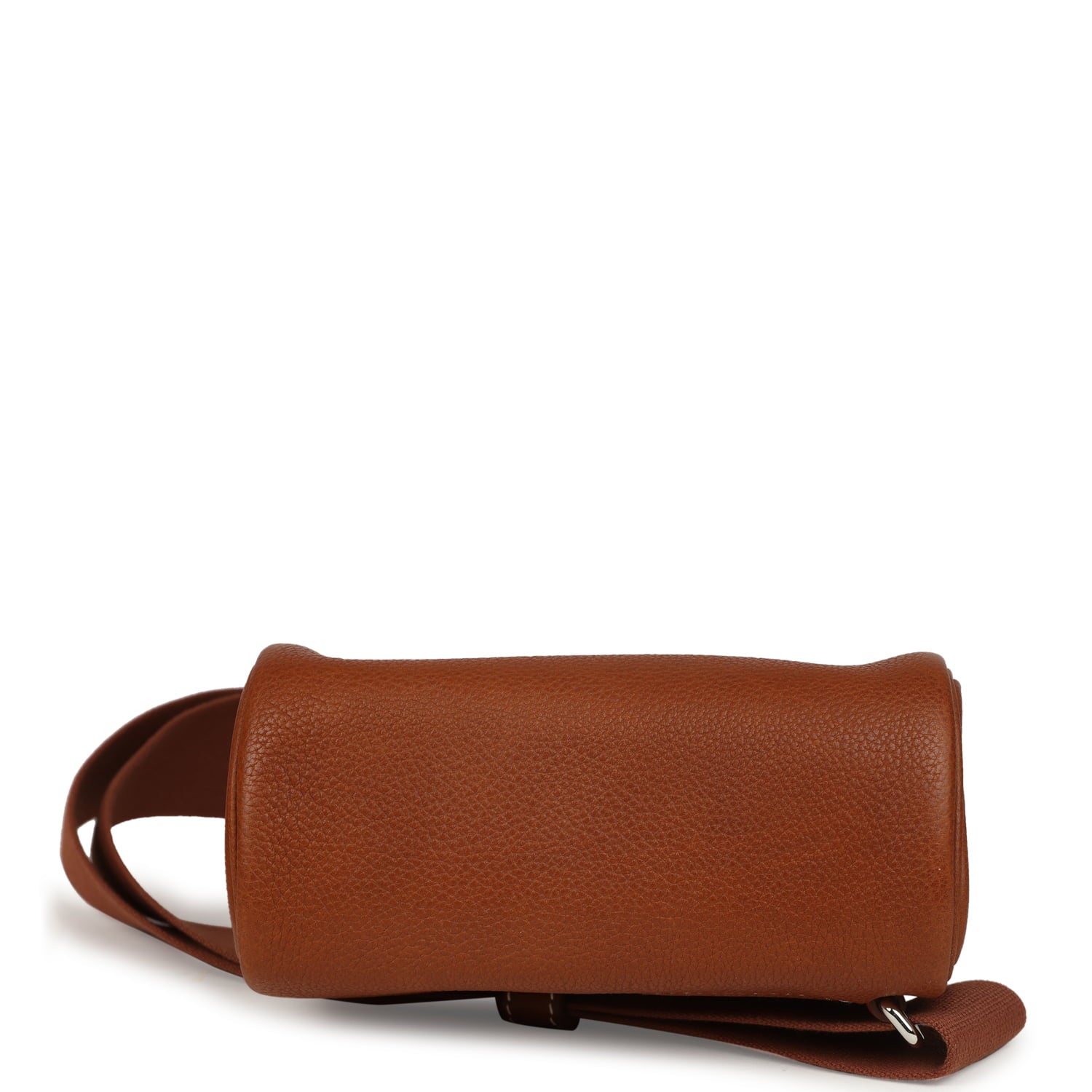 Hermes HAC A Dos PM Backpack Fauve Barenia Faubourg Palladium Hardware