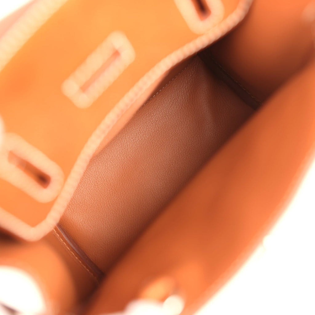 Hermes HAC A Dos PM Backpack Fauve Barenia Faubourg Palladium Hardware