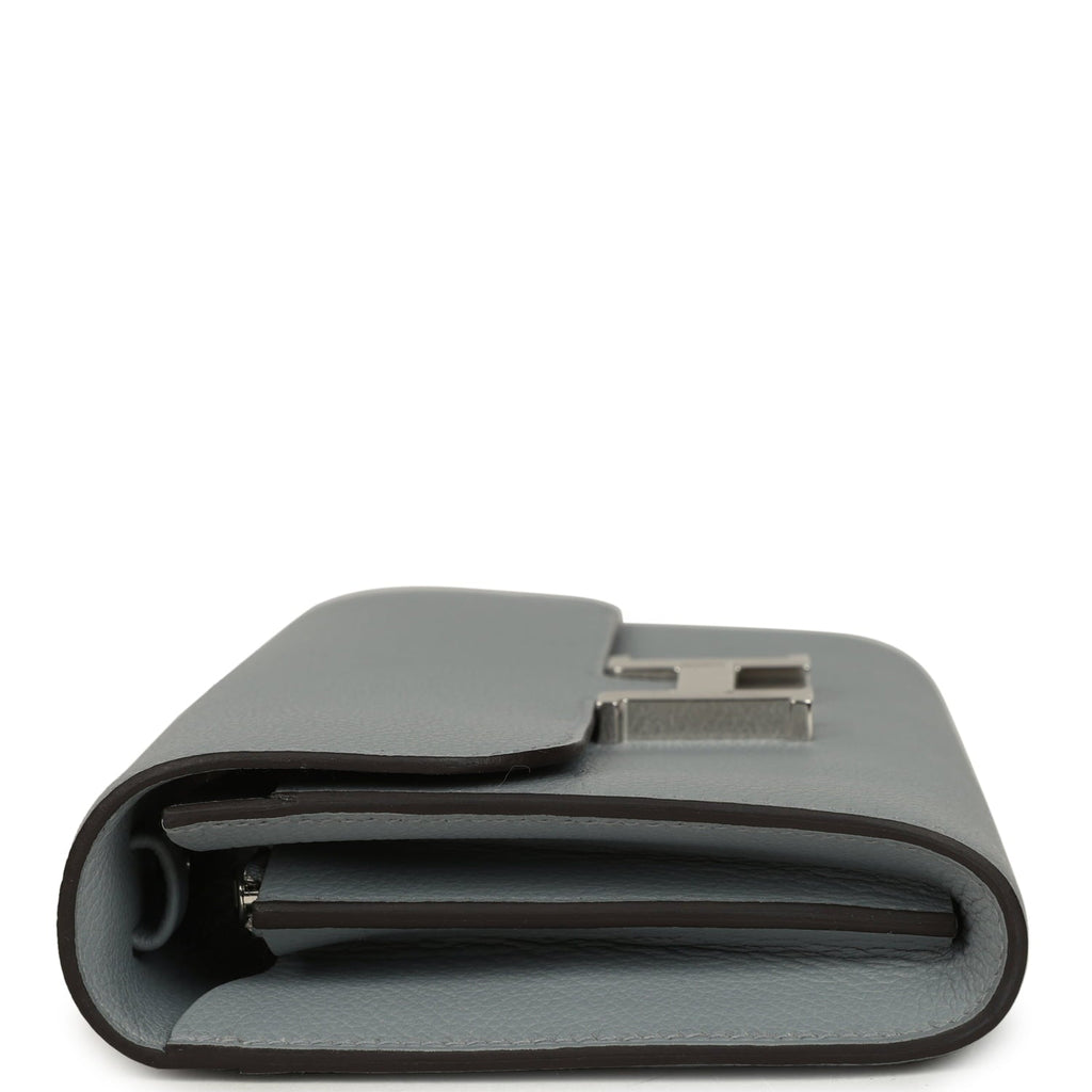 Hermes Constance Wallet To Go Gris Pantin Evercolor Palladium Hardware