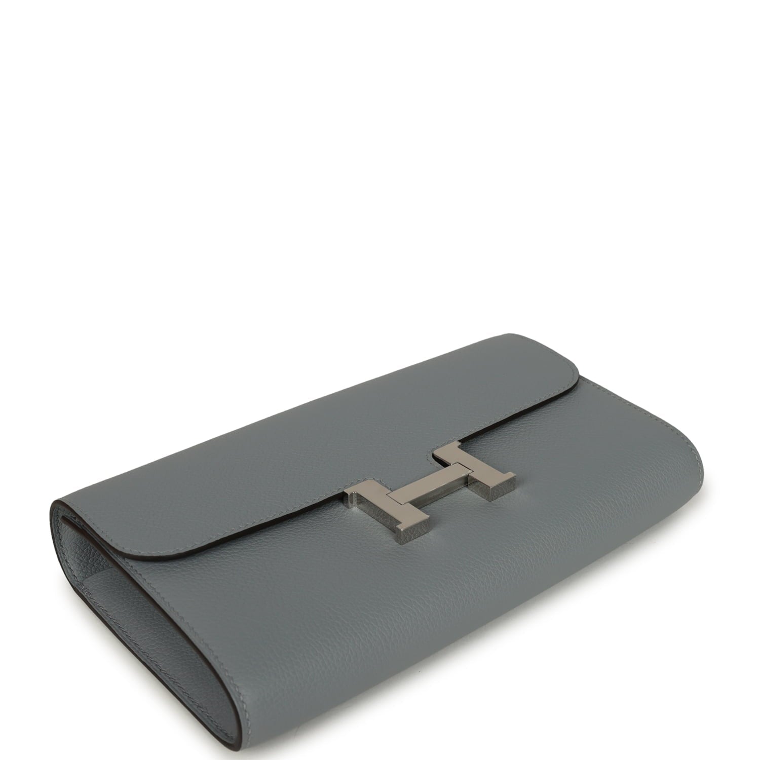Hermes Constance Wallet To Go Gris Pantin Evercolor Palladium Hardware