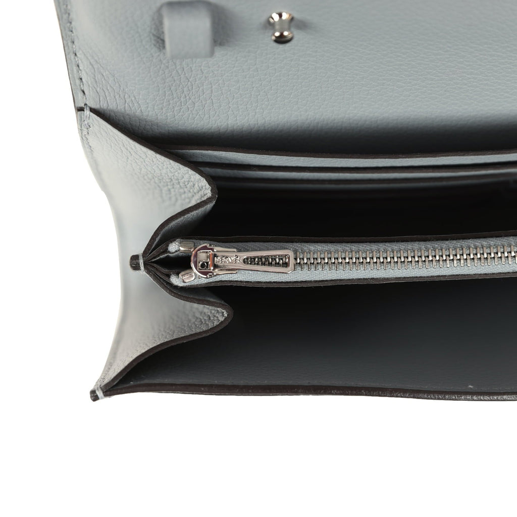 Hermes Constance Wallet To Go Gris Pantin Evercolor Palladium Hardware