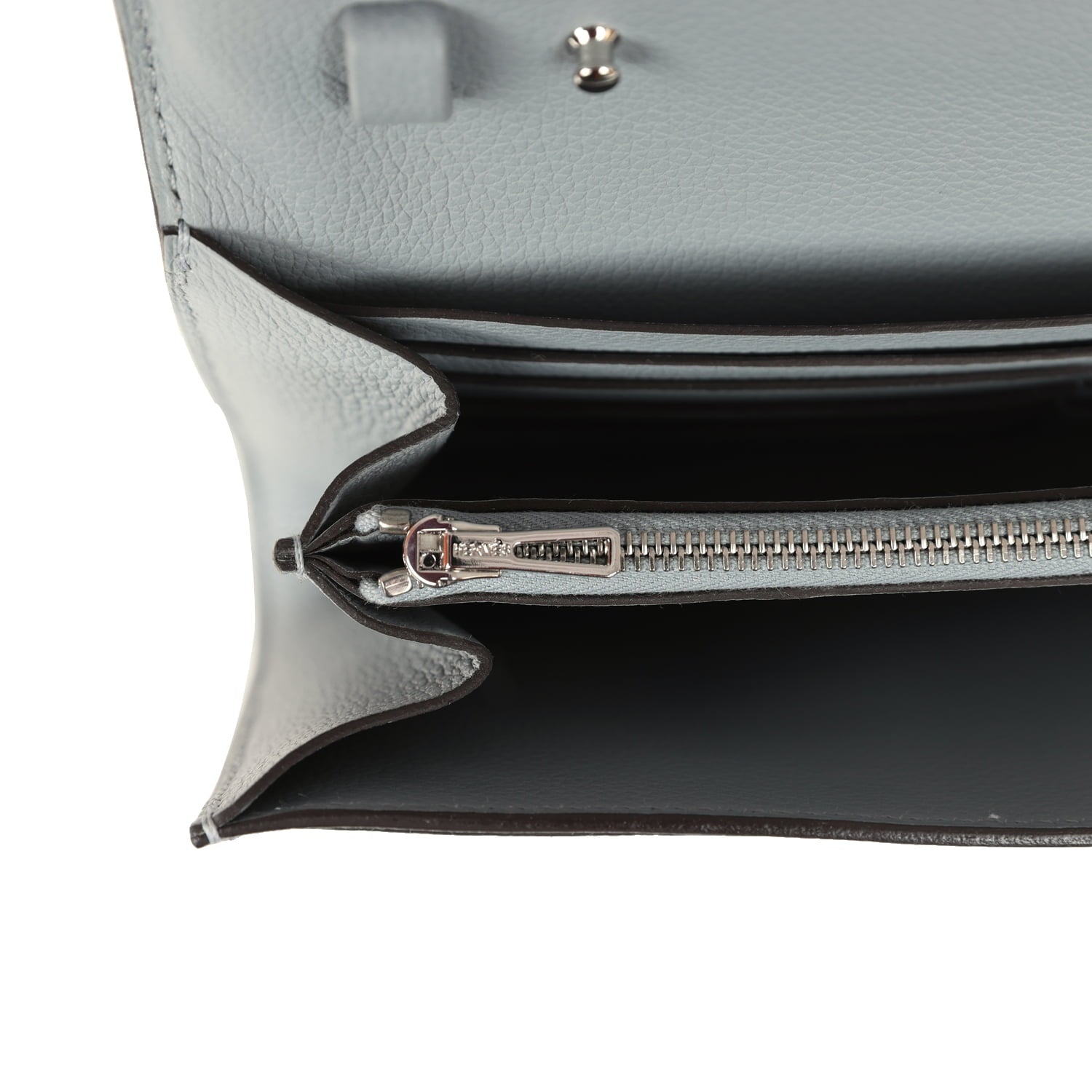 Hermes Constance Wallet To Go Gris Pantin Evercolor Palladium Hardware