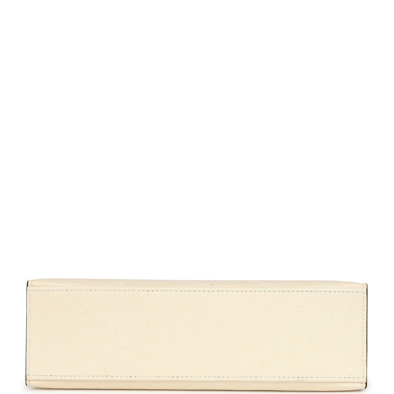 Hermes Kelly Pochette Nata Ostrich Boreal Gold Hardware