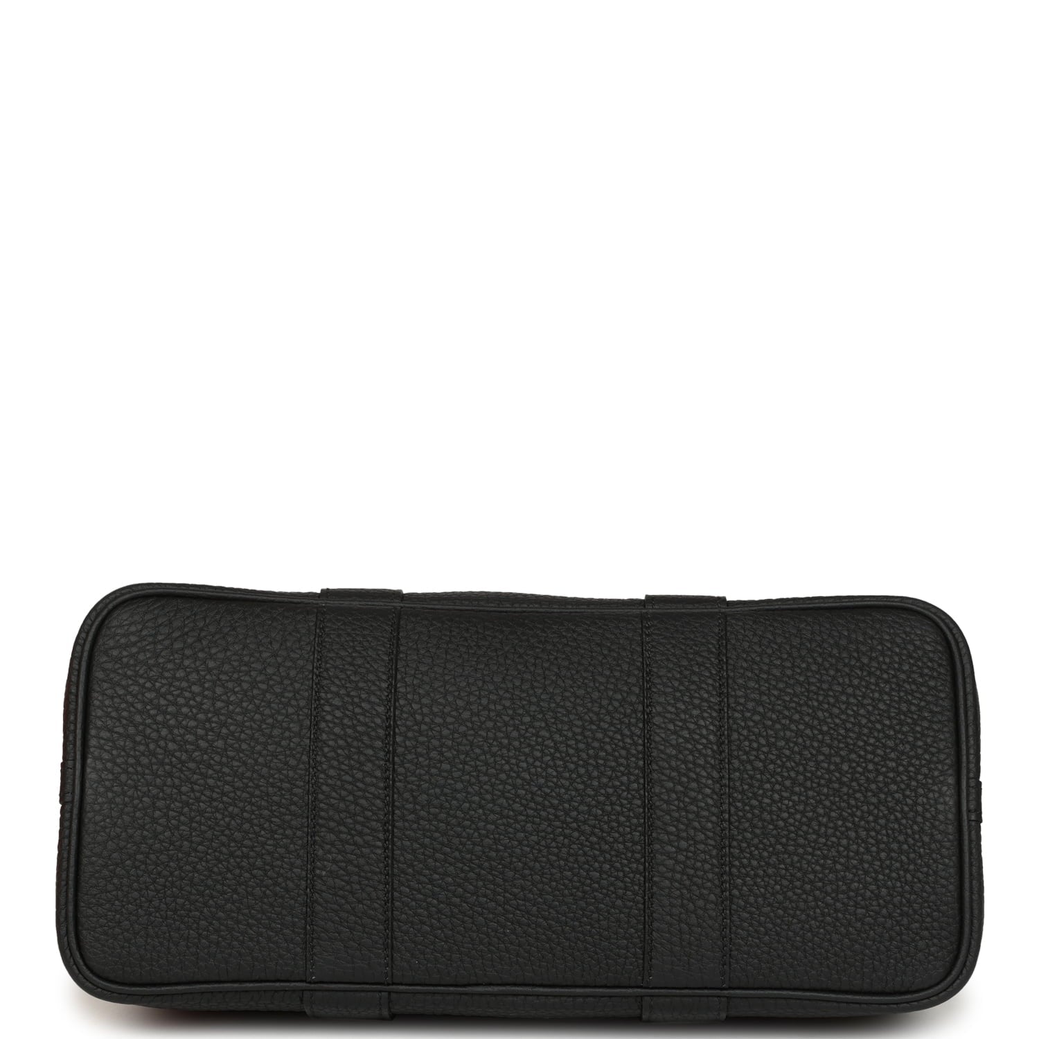 Hermes Garden Party 30 Black Negonda Palladium Hardware