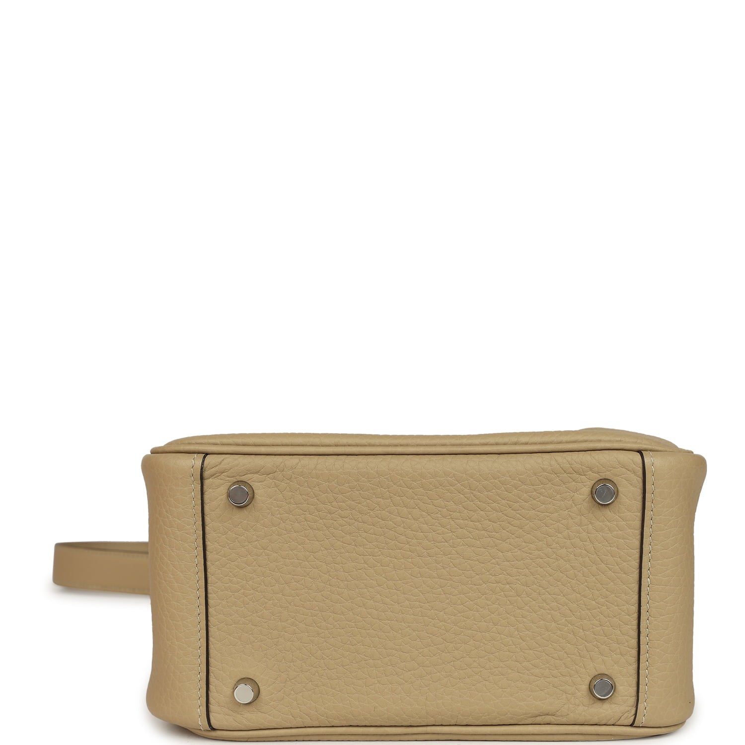 Hermes Mini Lindy II Trench Verso Clemence Palladium Hardware